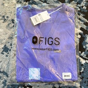 Figs Catarina Top in Blueberry